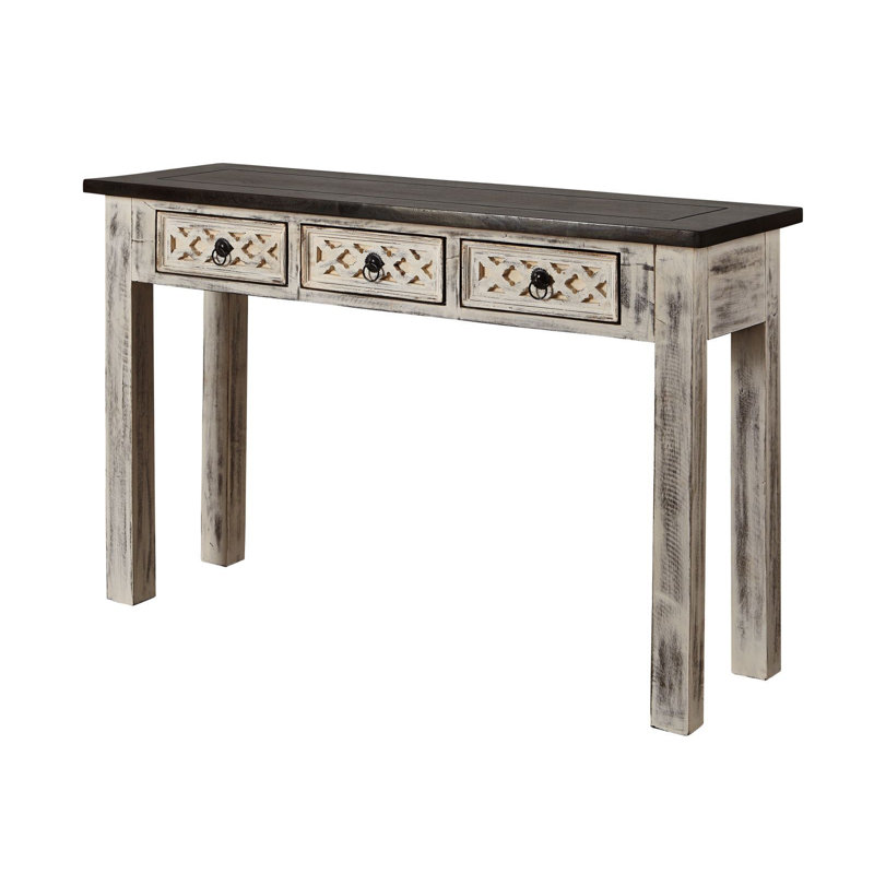 Castle 120cm Solid Wood Console Table