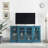 Sideboard 63" Tv Stand, Buffet, Storage Cabinet, Teal