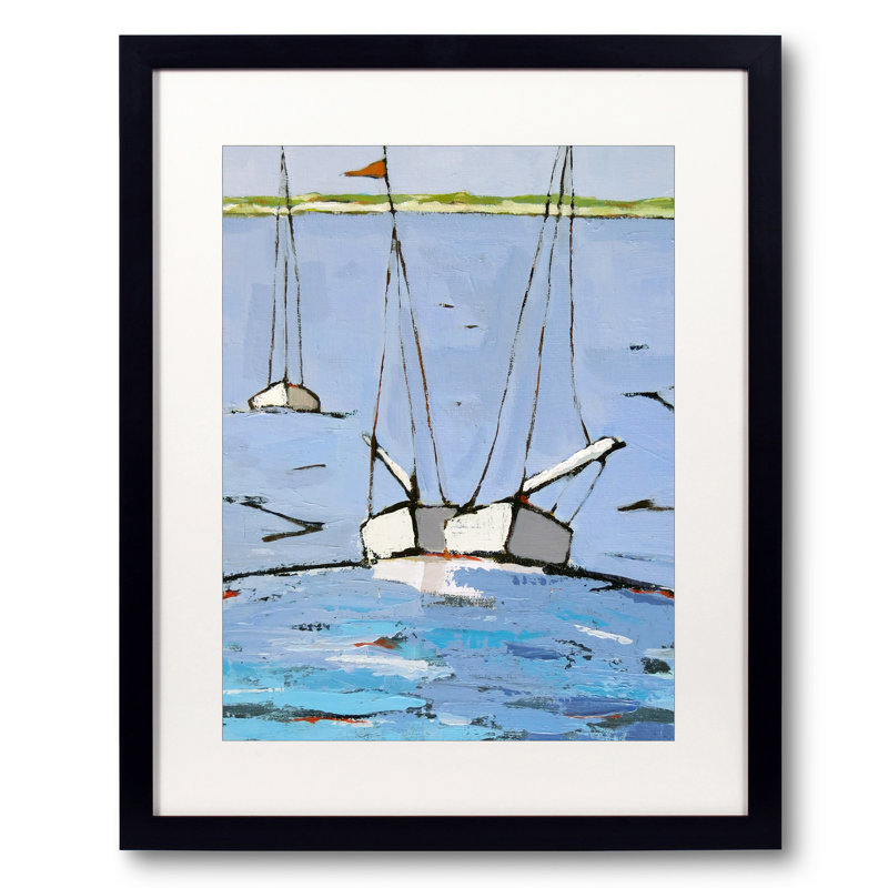 Choppy Waters Print by Phyllis Adams, 20" H x 16" W