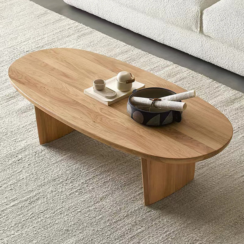 Table basse Burlywood, Burlywood, H 13,78 po x L 47,24 po x l 23,62 po