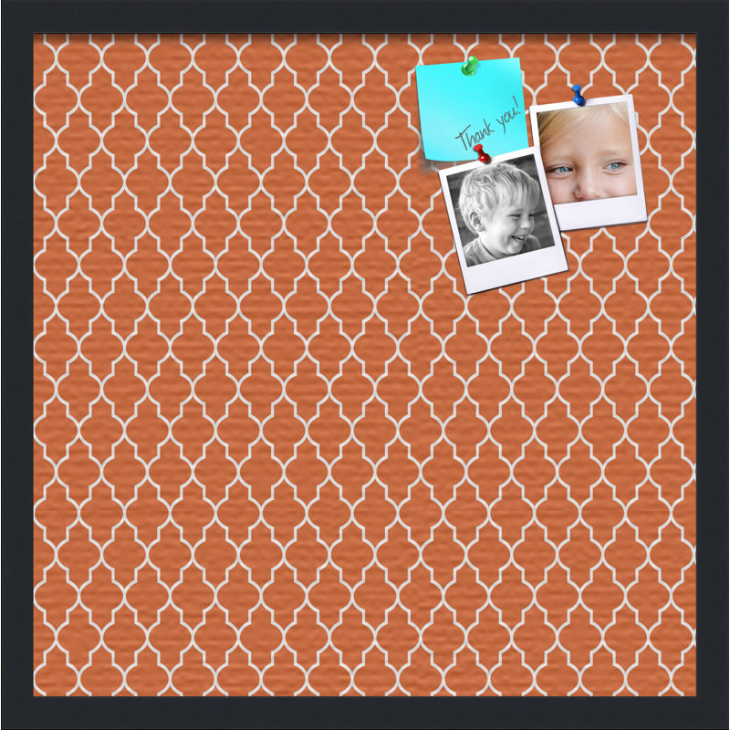 Babillard Pin Cork Pinpix, 20 po x 20 po, Orange