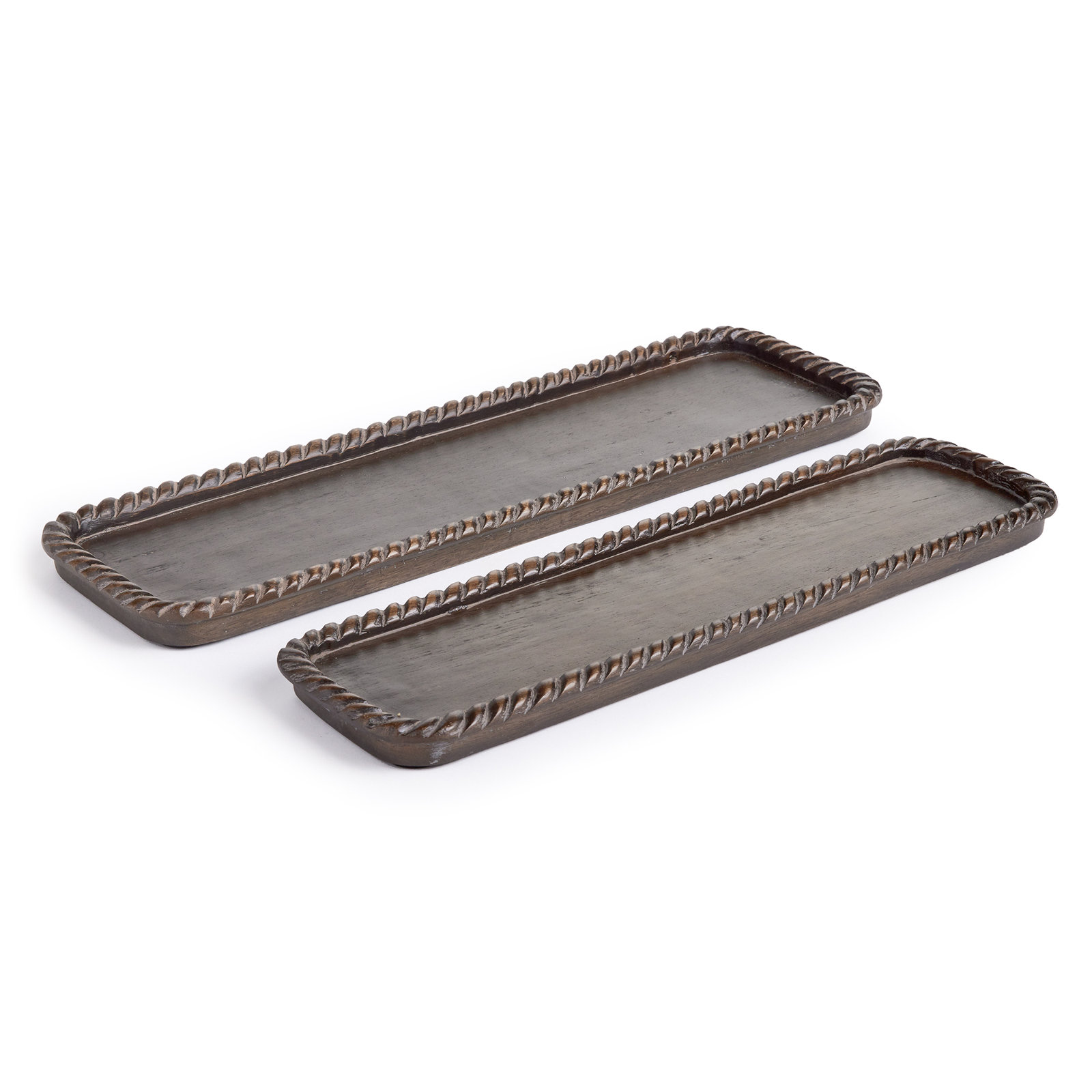 Gracia Decorative Tray, Brown