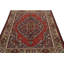 Wool Floral Area Rug in Red/Brown