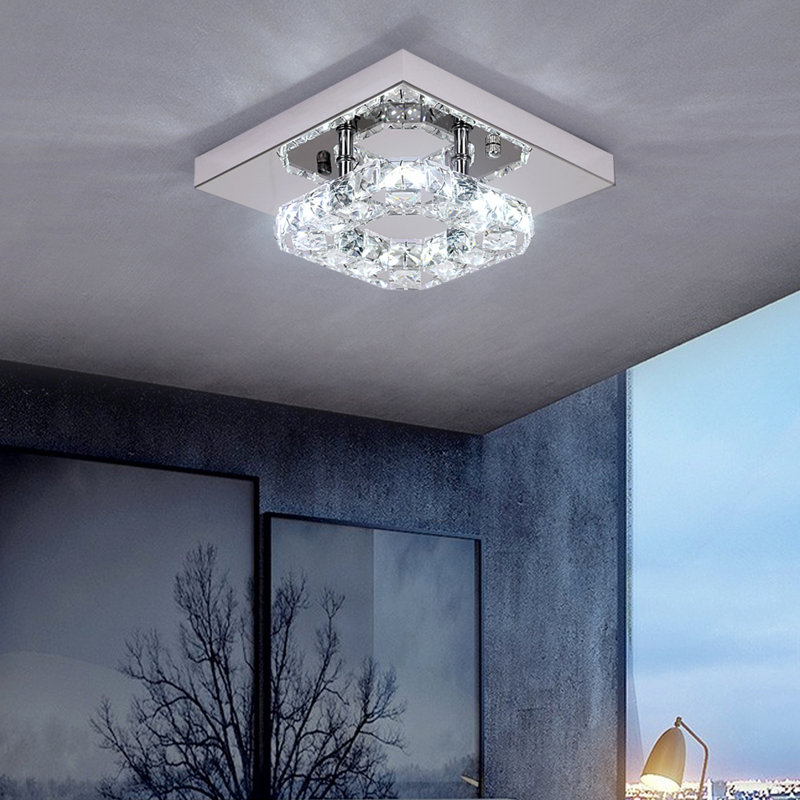 Crystal LED Flush Mount
