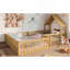 Lit maison, lit double avec porte et garde-corps pleine longueur, conception multifonctionnelle-1134095083-1134095087