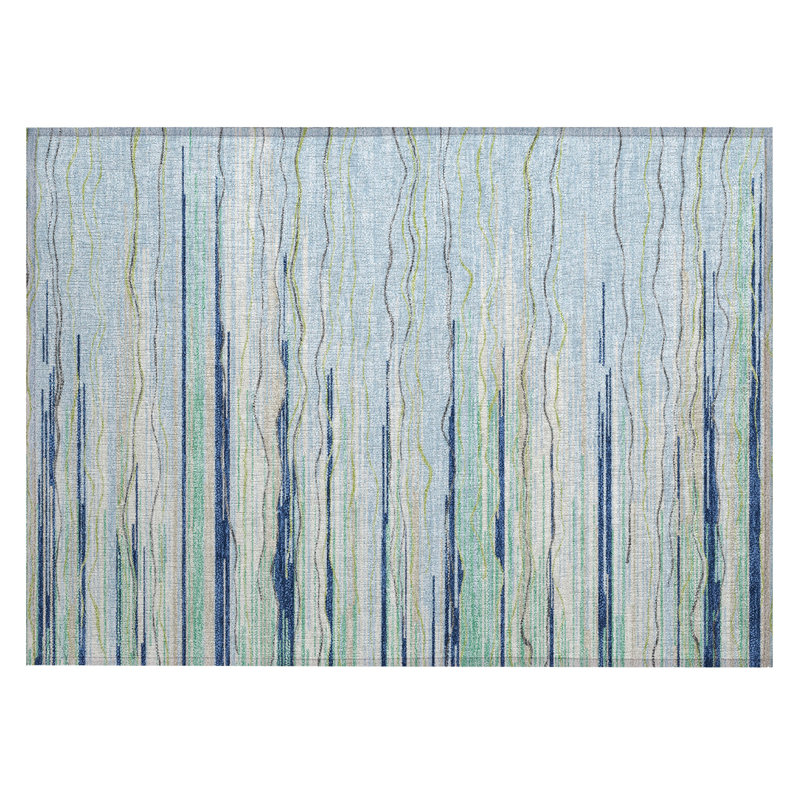  Machine Washable Indoor/Outdoor Chantille ACN996 Paprika Area Rug, Rectangle 1'8" x 2'6"