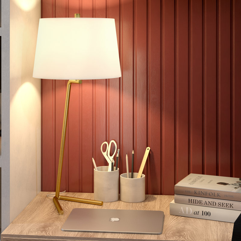 Lampe de table 28 ", Laiton brossé