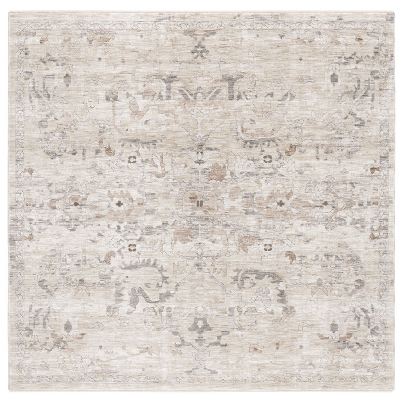 Niagara 100 Performance Oriental Rug, Square 6'3"