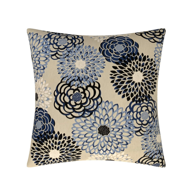 Marietta 100% Cotton Envelope Sham, Ocean, Euro