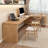 Burlywood Rectangular Solid Wood desks-116319613-116319614