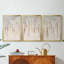 ABSTRACT Series DCC-XXII - Toile tendue avec châssis sur mesure - 3 pièces-117235720-117235722