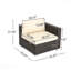 Fauteuil de patio droit Mbrn + Alu-514702912