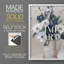 Touch of Teal Arrangement I-Premium, reproduction encadrée prête à accrocher - aucun clou requis - aucun clou requis-370319046-370319070