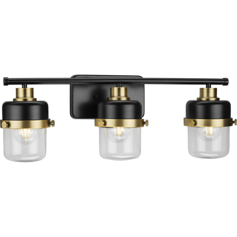 Vander 3 - Light Dimmable Vanity Light, Matte Black