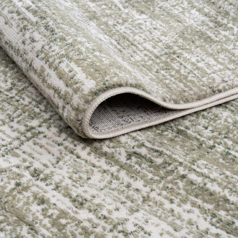 Montana Collection Rectangle Abstract Area Rug, 80X150 cm