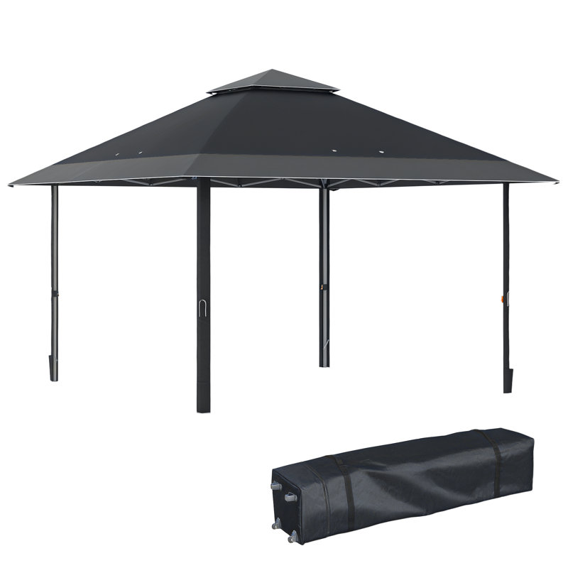 Ayveri 3.9m x 3.9m Metal Pup-Up Gazebo