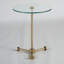 Glass End Table-1135162216