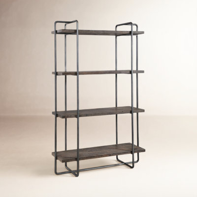 Geffrey Wide Etagere Bookcase