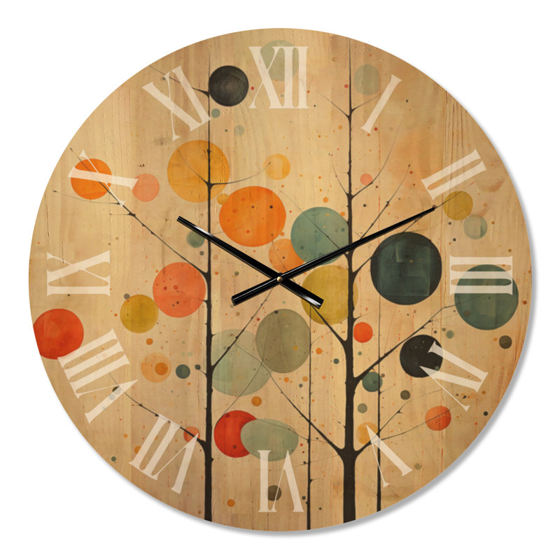 Horloge murale Mid-Century, Medium