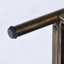 Lugo 45 cm W Steel Bedside Table