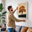 Autumn Tree Boho - Wrapped Canvas-1893710153-1893710156