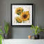 Tournesol d'été I - peinture encadrée-68643873-68643866