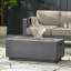 Outdoor 40,000 BTU Rectangular Mgo Concrete Propane Fire Pit(Tank Cover Not Included)-1198917409