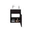 Meuble-lavabo Furman avec porte simple et tablette ouverte-107884118