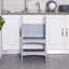 Kerry 2-Step Manufactured Wood Step Stool