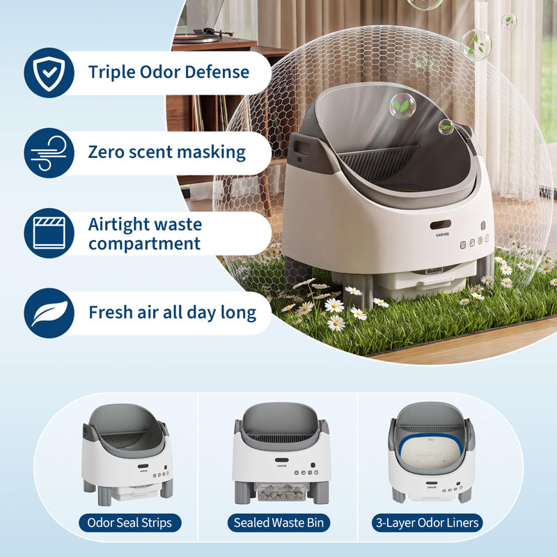 Litière pour chat Smart Auto-Cleaning