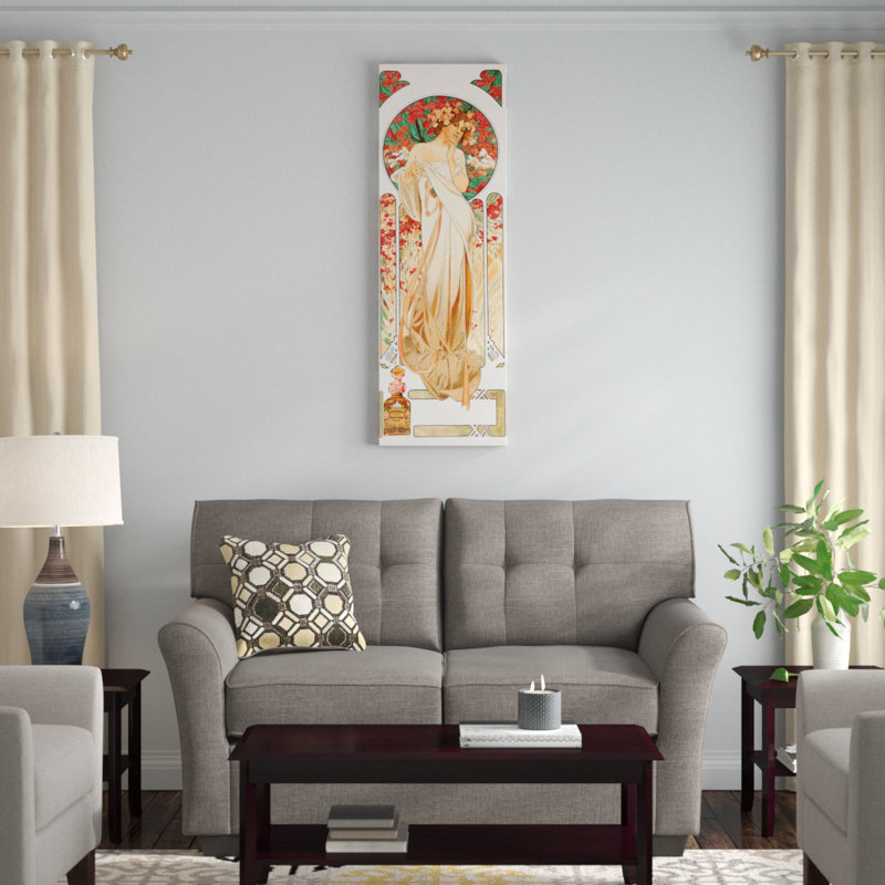 «Perfume», impression sur toile, H 48 po x l 16 po x P 1,5 po, Toile tendue