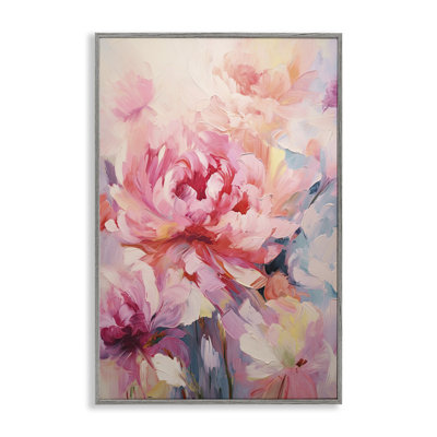 Explosions florales, art abstrait par Gina Kelly bg-190