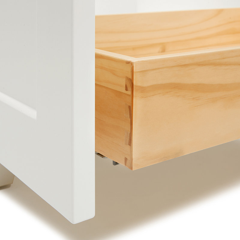 73 IN.  Single Bathroom Vanity, White, Rectangular, Carrara Quartz