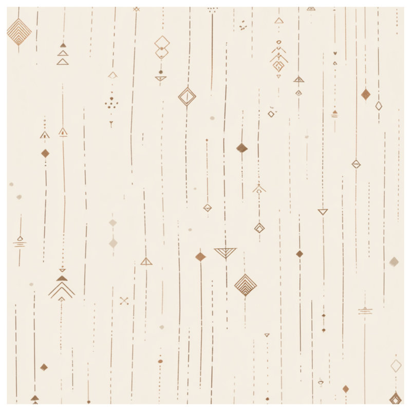 Rideaux à motif géométrique, voilages et voilages abstraits - 1 panneau, Blocage, 50" x 80" - 1 Panel