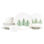 Lastra Holiday Handmade Stoneware Dinnerware Set - Service for 4