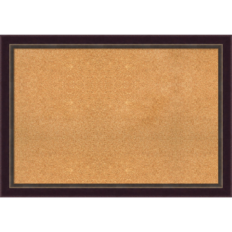 Tableau d’affichage mural signore, Bronze, H 2 pi 4 po x l 3 pi 4 po