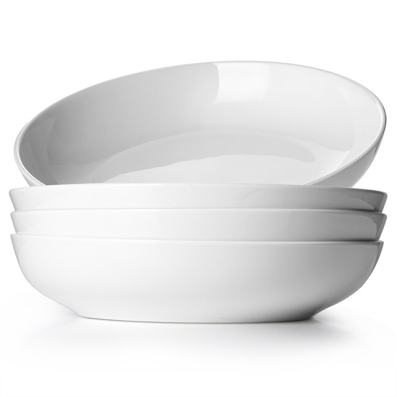 50 oz Grand bol à pâtes, Blanc