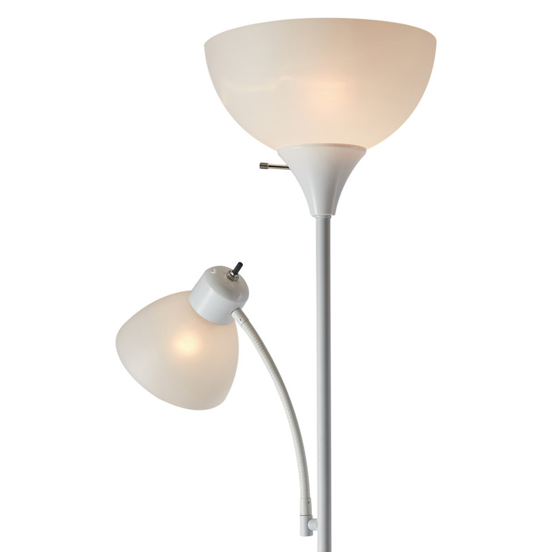 Carleshia 72'' Floor Lamp, White