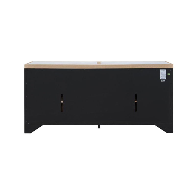 78'' W Credenza, Rustic Natural Oak