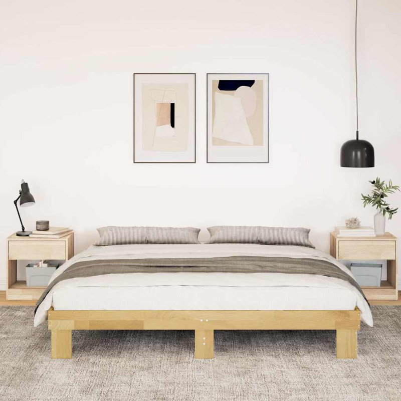 Solid Wood Bed, Super King (6')