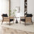 Cofield Upholstered Solid Wood Accent Chair-1418791409