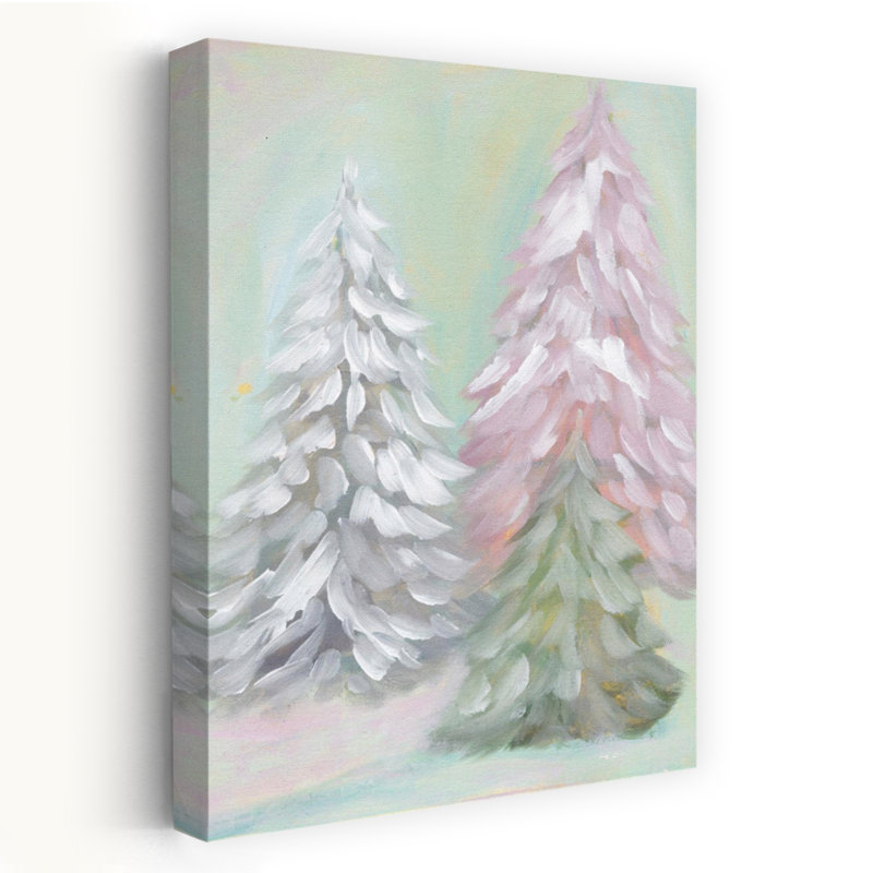 Arbre de Noël Candy Land, arbre de Noël contemporain abstrait, art de la nature, H 48 po x l 32 po