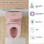 Toilette une pièce à double chasse, MaP 1000 g, hauteur confort 17 3/8 po ADA, cuvette allongée, siège brut de 12 po, fermeture en douceur et dégagement rapide, WaterSense