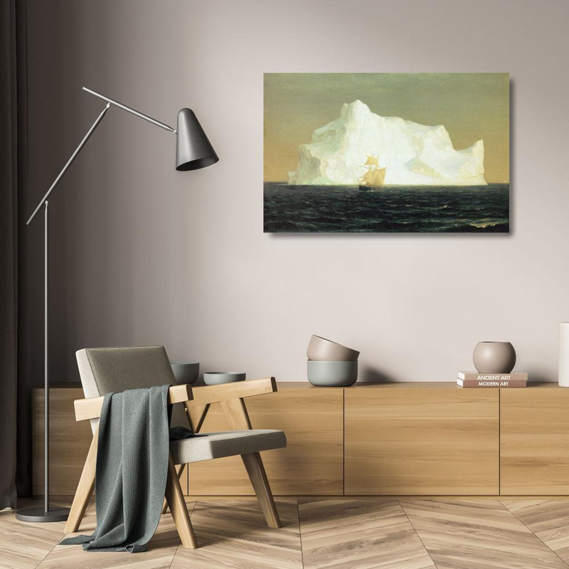 L'iceberg, H 16 po x l 24 po