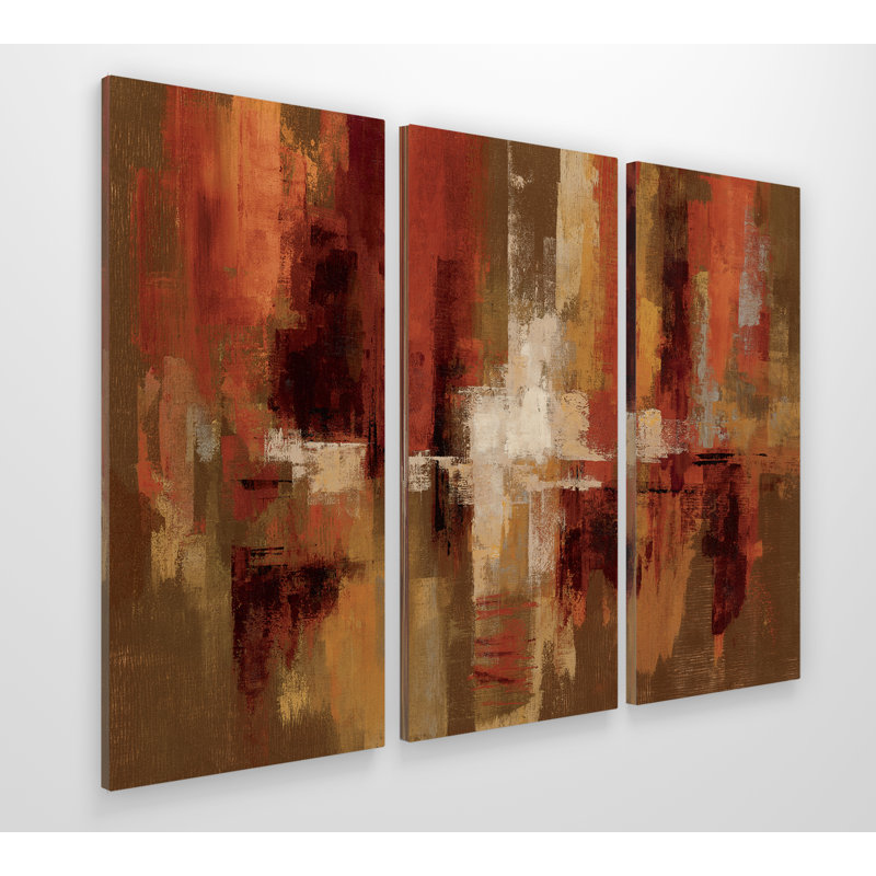 Castagnettes sur toile tendue, H 32 po x l 48 po