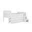 Lit double avec DEL, tiroirs de rangement-1294505226