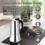 Percolateur en acier inoxydable 12 tasses