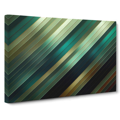 Precious Abstract Art - Wrapped Canvas