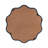 Talma Round Scalloped Wall Mirror