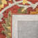 Hollaway Floral Handmade Tufted Wool Red/Orange Area Rug
